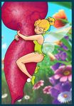  animal_genitalia bestiality blonde_hair breasts butt canine canine_penis disney dog erection eyes_closed fairy fairy_wings female feral flower green_dress hair humanoid interspecies knot male mammal micro penis penis_hug peter_pan plant red_penis size_difference size_play source_request straight tinkerbell unknown_artist vein 
