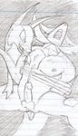  anal bdsm bondage bound cum cum_in_ass cum_inside cumshot duo feral forced gay male nintendo orgasm pencil_(artwork) pok&eacute;mon rape samurott serperior traditional_media_(artwork) video_games 