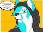  anthro canine clothing comic digital_media_(artwork) female mammal solo voshiket wolf 