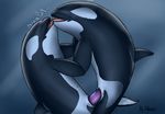  anus bubble cetacean dildo dolorcin dolphin double_dildo duo female feral feral_on_feral insertion kissing large_insertion lesbian mammal mammary_slits marine navel open_mouth orca penetration pussy sex_toy tongue whale 