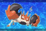  ambiguous_gender arthropod crab crustacean english_text fak&eacute;mon kingler marine mega_evolution nintendo pok&eacute;mon solo text tomycase video_games 