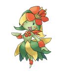  anthro bellossom blue_eyes blush fak&eacute;mon female flora_fauna locomotive111 mega_evolution nintendo one_eye_closed plant pok&eacute;mon solo video_games 