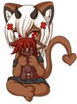  alpha_channel ambiguous_gender bc4life belt chibi ear_piercing eyelashes feline hairpiece horn incubus lion mammal mochasp piercing plain_background plushie talon_(character) transparent_background 