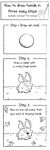  balls black_and_white comic disembodied_hand erection feral grass group how_to humor lagomorph male mammal monochrome pencil penis plain_background rabbit solo_focus the_oatmeal the_truth white_background 