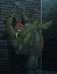  against_wall anal anal_penetration anthro bound brothers duo eyes_closed gay incest leonardo_(tmnt) male penetration penis raphael_(tmnt) reptile scalie sibling sneefee teenage_mutant_ninja_turtles turtle 