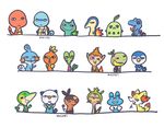  amphibian avian bird black_eyes bulbasaur canine charmander chespin chicken chikorita chimchar crocodile cute cyndaquil english_text fennekin fire flora_fauna fox froakie frog gecko group huiro lizard looking_at_viewer male mammal monkey mudkip mustelid nintendo open_mouth oshawott otter penguin pig piplup plain_background plant pok&eacute;mon porcine primate reptile rodent scalie smile snivy snot squirtle teeth tepig text tired torchic totodile treecko turtle turtwig video_games white_background yawn yellow_eyes 