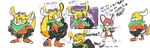  archie_comics bigger_version_at_the_source blush chest_tuft chinchilla chip_(sonic) cute drawloverlala english_text female fur male mammal open_mouth rodent sega short sonic_(series) text thunderbolt_the_chinchilla tuft yellow_fur 