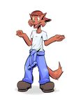  anthro backwards_baseball_cap bigger_version_at_the_source cat clothing falseswipe feline hat jake_clawson male mammal solo swat_kats 