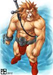  2012 bomb_(artist) feline leo_(red_earth) lion male mammal red_earth solo 