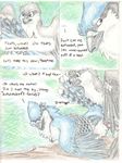  ambiguous_gender avian bird blue_jay comic dialogue english_text erection evan_(windpaw) feral feral_on_feral looking_back lying male on_front on_top penis sex shrike text timothy_(windpaw) traditional_media_(artwork) windpaw 