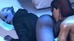  2014 3d alien anal animated asari butt cgi duo female human lesbian liara_t&#039;soni ltr300 mammal mass_effect not_furry oral pussy rimming sex source_filmmaker video_games 