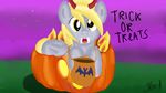  derpy_hooves_(mlp) english_text equine fangs female feral fire friendship_is_magic fur grey_fur halloween holidays horn jbond mammal my_little_pony pegasus pumpkin solo text wings yellow_eyes 