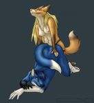 anal anal_insertion anal_penetration anthro canine catwolf dildo domination duo fayroe female fox insertion male mammal nude pegging penetration role_reversal sex sex_toy straight strapon 