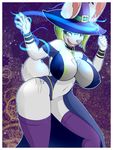  anthro big_breasts breasts female fyxe_(artist) lagomorph magic_user mammal open_mouth rabbit smile witch 