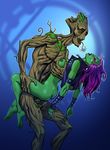  alien anal anthro breasts butt duo eyes_closed female gamora groot guardians_of_the_galaxy interspecies male marvel nipples penis purr-hiss pussy_juice sex straight vaginal 