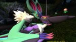  a_young_noivern_couple affection couple cuddling dragon duo female feral flower fluff forest fur gmod hug inochi kissing lin love lucian male nintendo noivern on_top outside plant pok&eacute;mon smile smooching tree valve video_games wang wings wyvern 