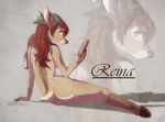  2014 anthro book butt cervine deer dennybutt female looking_at_viewer mammal nude solo 