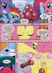 2014 applejack_(mlp) butt censored color comic english_text equine female feral fluttershy_(mlp) friendship_is_magic horse mammal my_little_pony penis pinkie_pie_(mlp) pony pussy rainbow_dash_(mlp) rarity_(mlp) sex_toy text translated twilight_sparkle_(mlp) wings 