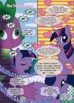  2014 butt color comic english_text equine female feral friendship_is_magic horse mammal my_little_pony spike_(mlp) text translated twilight_sparkle_(mlp) 