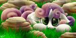  2014 cub equine female feral friendship_is_magic fur grass green_eyes hair hi_res horn lying mammal my_little_pony outside rock solo sweetie_belle_(mlp) symbianl two_tone_hair unicorn white_fur young 