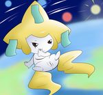  anus female humanoid jirachi nintendo pok&eacute;mon pussy solo space video_games yumei 