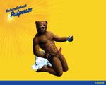  abs advertisement anthro balls bear biceps black_nose brown_eyes brown_fur claws erection french fur grin humanoid_penis ice_cube kneeling licking licking_lips looking_at_viewer male mammal muscles nipples nude one_eye_closed orangina pecs penis pose smile solo toe_claws toned tongue tongue_out wink 