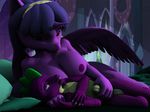  3d age_difference anthro cub dragon duo equine female friendship_is_magic handjob horn horse humanoid_penis larger_female male mammal my_little_pony penis pony size_difference smaller_male spike_(mlp) straight twilight_sparkle_(mlp) winged_unicorn wings young 