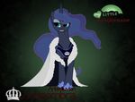 black_background clothed clothing equine female feral friendship_is_magic horn horse mammal my_little_pony plain_background pony princess_luna_(mlp) rhanite vampire_the_masquerad1e vampire_the_masquerade winged_unicorn wings 