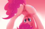  anatomically_correct anatomically_correct_pussy animal_genitalia anus blue_eyes clitoris equine equine_pussy female feral friendship_is_magic fur hair horse mammal my_little_pony pink_fur pink_hair pinkie_pie_(mlp) pony pussy pussy_juice pussy_juice_string rag. smile solo wet 