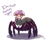  2014 arachnid arthropod clothing collar cute dialogue drider english_text equine female friendship_is_magic green_eyes hair haute-claire horn mammal my_little_pony piercing pink_hair slit_pupils solo spider sweetie_belle_(mlp) text unicorn 