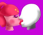  2014 duo female human interspecies kissing louiehaas mammal medicham nintendo pok&eacute;mon pok&eacute;philia video_games 