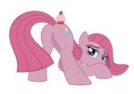  2014 alpha_channel ass_up butt culu-bluebeaver earth_pony equine female feral friendship_is_magic horse looking_at_viewer looking_back mammal my_little_pony pinkamena_(mlp) pinkie_pie_(mlp) pony presenting presenting_hindquarters smile solo 