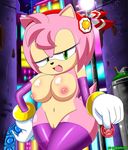  amy_rose anthro bigtits female looking_at_viewer nobody147 pussy sega solo sonic_(series) 