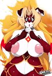  anthro big_breasts breasts canine collar female lionalliance looking_at_viewer mammal marza nipples open_mouth solo spikes tongue 