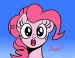  2014 ? cute earth_pony equine female feral friendship_is_magic horse looking_at_viewer mammal my_little_pony pinkie_pie_(mlp) pony redapropos solo 
