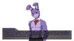  animatronic bonnie_(fnaf) bow_tie five_nights_at_freddy&#039;s lagomorph machine mammal mechanical nukde rabbit robot 