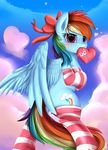  &lt;3 2015 cute equine female feral friendship_is_magic holidays mammal my_little_pony pegasus pridark rainbow_dash_(mlp) solo valentine&#039;s_day wings 