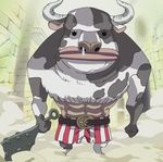  anime minotaur muscles one piece taur 