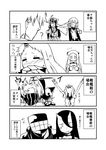  &gt;_&lt; 6+girls :d =_= ? ^_^ admiral_(kantai_collection) ahoge anger_vein battleship_hime blush blush_stickers box cape closed_eyes colombia_pose comic commentary covered_mouth crying detached_sleeves double_bun dress eating food gift gift_box greyscale ha_akabouzu hair_between_eyes hairband highres holding hood hooded_jacket horn horns jacket kantai_collection kongou_(kantai_collection) long_hair military military_uniform mittens monochrome multiple_girls naval_uniform nontraditional_miko northern_ocean_hime open_mouth pocky re-class_battleship scarf school_uniform seaport_hime serafuku shinkaisei-kan short_hair smile ta-class_battleship tail translated uniform wo-class_aircraft_carrier xd 