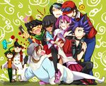  blue_eyes halil_(yuu-gi-ou_arc-v) harem hiiragi_yuzu konami-kun kotsu_masumi kurosaki_shun multicolored_hair multiple_boys multiple_girls noboru_gongenzaka olga_(yuu-gi-ou_arc-v) pink_hair rinnya sakaki_yuuya school_uniform tag_force yuu-gi-ou yuu-gi-ou_arc-v yuuto_(yuu-gi-ou_arc-v) 