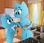  cat feline gumball_watterson mammal mejicanomakessmut milf mother nicole_watterson parent the_amazing_world_of_gumball 