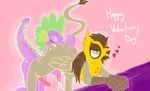  &lt;3 2015 anal askadolesentspikewebcam avian cum cumshot dragon erection fan_character feral friendship_is_magic gay gryphon handjob holidays male my_little_pony oral orgasm penis rimming sex spike_(mlp) valentine&#039;s_day 
