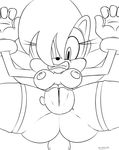  archie archie_comics breasts mammal pussy rodent sally_acorn sega shimille_(artist) sonic_(series) spread_legs spreading squirrel 