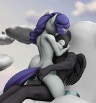  2015 animated anthro anthrofied breasts butt cloudscape cutie_mark duo equine female friendship_is_magic hair horn male mammal my_little_pony nude pegasus penis rarity_(mlp) sex sky straight swedishsnus thunderlane_(mlp) unicorn wings 