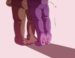  &lt;3 bear bonnie_(fnaf) five_nights_at_freddy&#039;s freddy_(fnaf) kissing lagomorph mammal rabbit tiptoes 