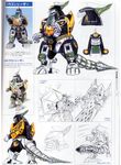  90s dragon_caesar dragonzord drill horn machine mecha mighty_morphin_power_rangers power_rangers sentai super_sentai tail 