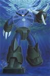  gundam highres mecha mobile_suit_gundam official_art scan underwater water z&#039;gok z'gok 