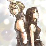  advent_children back-to-back cloud_strife cloud_tifa couple final_fantasy final_fantasy_vii final_fantasy_vii_advent_children lowres tifa_lockhart tifa_lockheart 