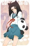  animal_ears axis_powers_hetalia bad_id bad_pixiv_id cat_ears china_(hetalia) crossdressing goroo highres long_hair male_focus otoko_no_ko panda ribbon school_uniform serafuku skirt solo 