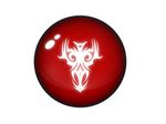  animated animated_gif dark fire gif glow glowing orb original red sphere symbol 